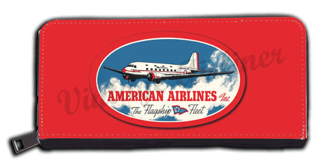 AA Flagship Fleet  Bag Sticker Wallet