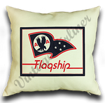 American Airlines Flagship Flag Bag Sticker Linen Pillow Case Cover