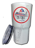 American Airlines 767 Bag Sticker Tumbler