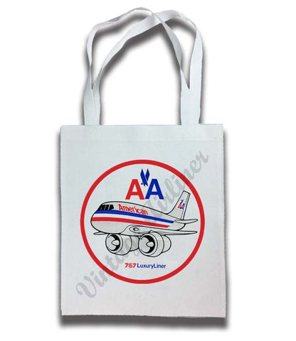 AA 767 Old Livery Tote Bag