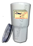 American Airlines 1940's Mexico Bag Sticker Tumbler