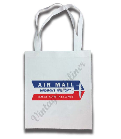 AA Air Mail Sticker Tote Bag
