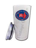 American Airlines 1950's Royal Coachman Bag Sticker Tumbler