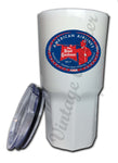 American Airlines 1950's Royal Coachman Bag Sticker Tumbler