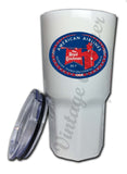 American Airlines 1950's Royal Coachman Bag Sticker Tumbler