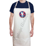 AA 1930's Logo Apron w/Holiday Wreath