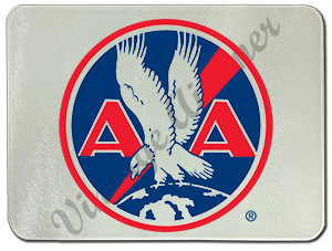 AA 1930's Logo Glass Cutting Board