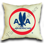 American Airlines 1962 Logo Linen Pillow Case Cover