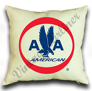 American Airlines 1962 Logo Linen Pillow Case Cover