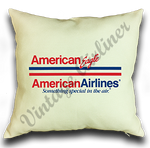 American Airlines and American Eagle Linen Pillow Case Cover