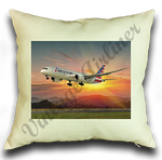 American Airlines 787 Linen Pillow Case Cover