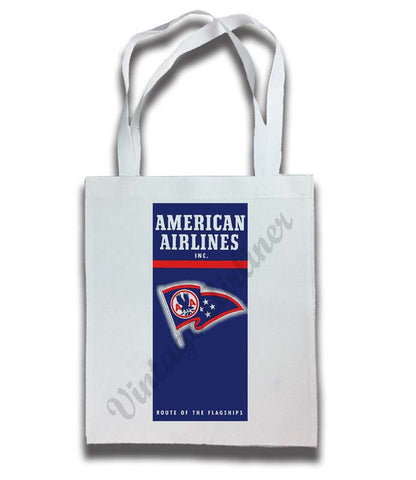 American Airlines Flagship Ticket Jacket Tote Bag