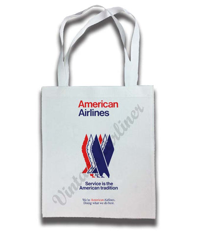 American Airlines Eagle Timetable Cover Tote Bag
