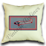 American Airlines Ford Tri-Motor Linen Pillow Case Cover