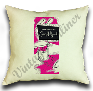 AA Flagship Gone Hollywood Linen Pillow Case Cover