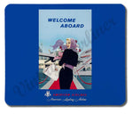 AA Welcome Aboard Vintage Mousepad