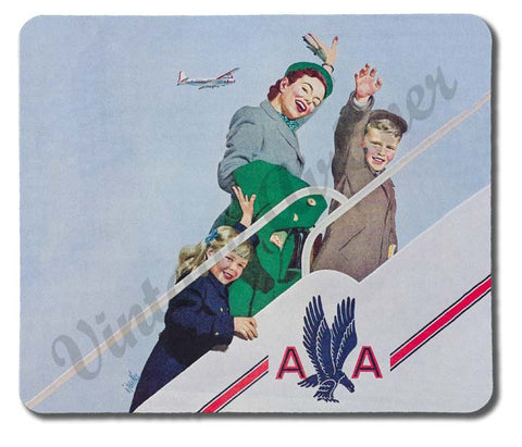 American Airlines Vintage Mousepad