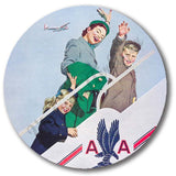 American Airlines Vintage Magnets