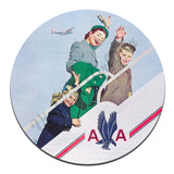 American Airlines Vintage Mousepad