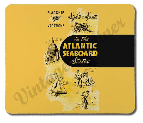 AA Flagship Vacation Vintage Mousepad