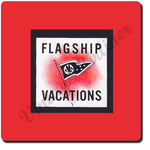 AA Flagship Vacation Vintage Coaster