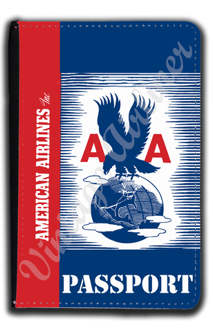 AA 40's Eagle Passport Case