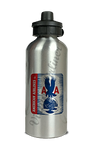 American Airlines 1940's Eagle Bag Sticker Aluminum Water Bottle