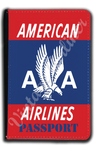 AA 40's Red Logo Passport Case