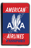 AA 40's Red Logo Passport Case
