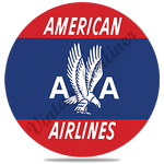 AA 40's Logo Red Round Coaster