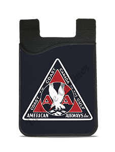 American Airlines 1930's American Airways Bag Sticker Card Caddy