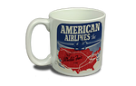 American Airlines World's Fair Bag Sticker  Coffee Mug