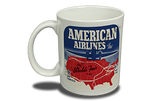 American Airlines World's Fair Bag Sticker  Coffee Mug