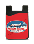 American Airlines Flagship Fleet Bag Sticker Card Caddy