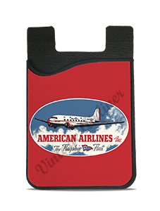 American Airlines Flagship Fleet Bag Sticker Card Caddy