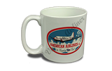 American Airlines Flagship Fleet Bag Sticker  Coffee Mug