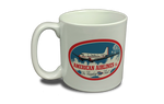 American Airlines Flagship Fleet Bag Sticker  Coffee Mug