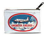 American Airlines Flagship Fleet Bag Sticker Rectangular Coin Purse