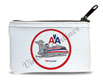 American Airlines 727 Bag Sticker Rectangular Coin Purse