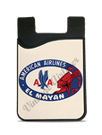 American Airlines El Mayan Bag Sticker Card Caddy