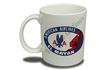 American Airlines El Mayan Bag Sticker  Coffee Mug