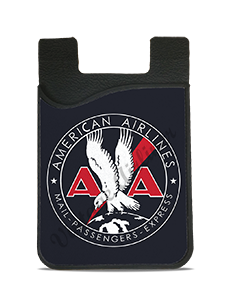 American Airlines 1930's Mail Passenger Cargo Bag Sticker Card Caddy