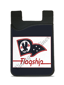 American Airlines Flagship Flag Bag Sticker Card Caddy