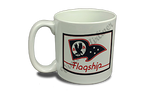 American Airlines Flagship Flag Bag Sticker  Coffee Mug