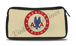 American Airlines 1940's Logo Travel Pouch