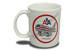 Autocollant de sac pour mug à café Boeing 757 aux anciennes couleurs d'American Airlines