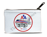 American Airlines 767 Bag Sticker Rectangular Coin Purse