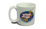 American Airlines Mercury Service Bag Sticker  Coffee Mug