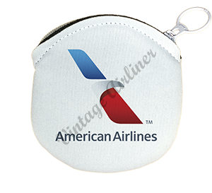 American Airlines New Logo Round Coin Purse
