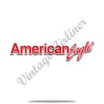American Eagle Logo Round Coaster